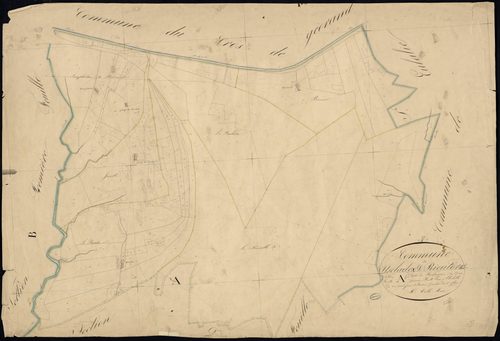Usclades-et-Rieutord - Section A - Feuillet 1