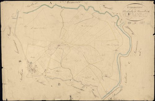 Usclades-et-Rieutord - Section B - Feuillet 1
