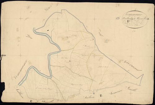 Usclades-et-Rieutord - Section B - Feuillet 3