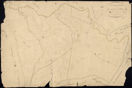 Usclades-et-Rieutord - Section D - Feuillet 1