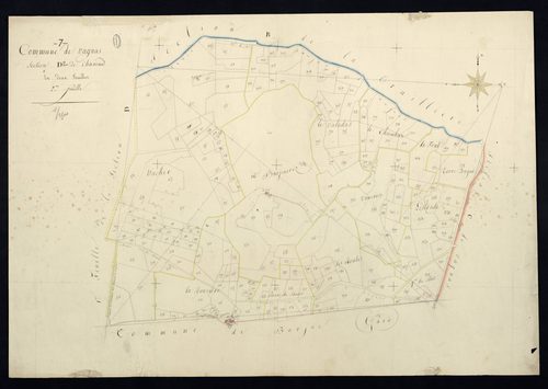 Vagnas - Section D - Feuillet 2