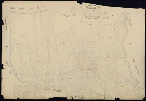 Valgorge - Section A - Feuillet 2