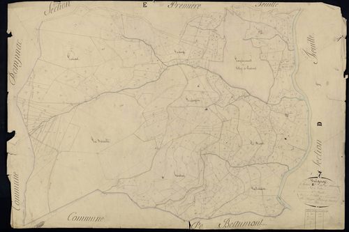 Valgorge - Section E - Feuillet 2