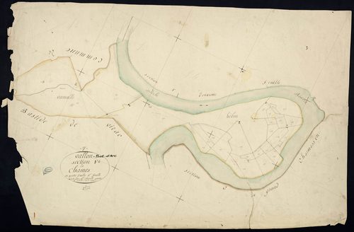 Vallon-Pont-d'Arc - Section F - Feuillet 4