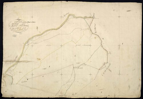 Vallon-Pont-d'Arc - Section G - Feuillet 1
