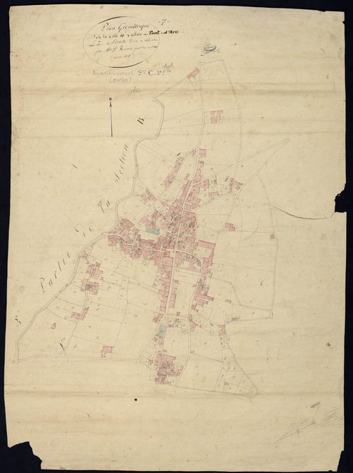 Vallon-Pont-d'Arc - Section C - Feuillet 2