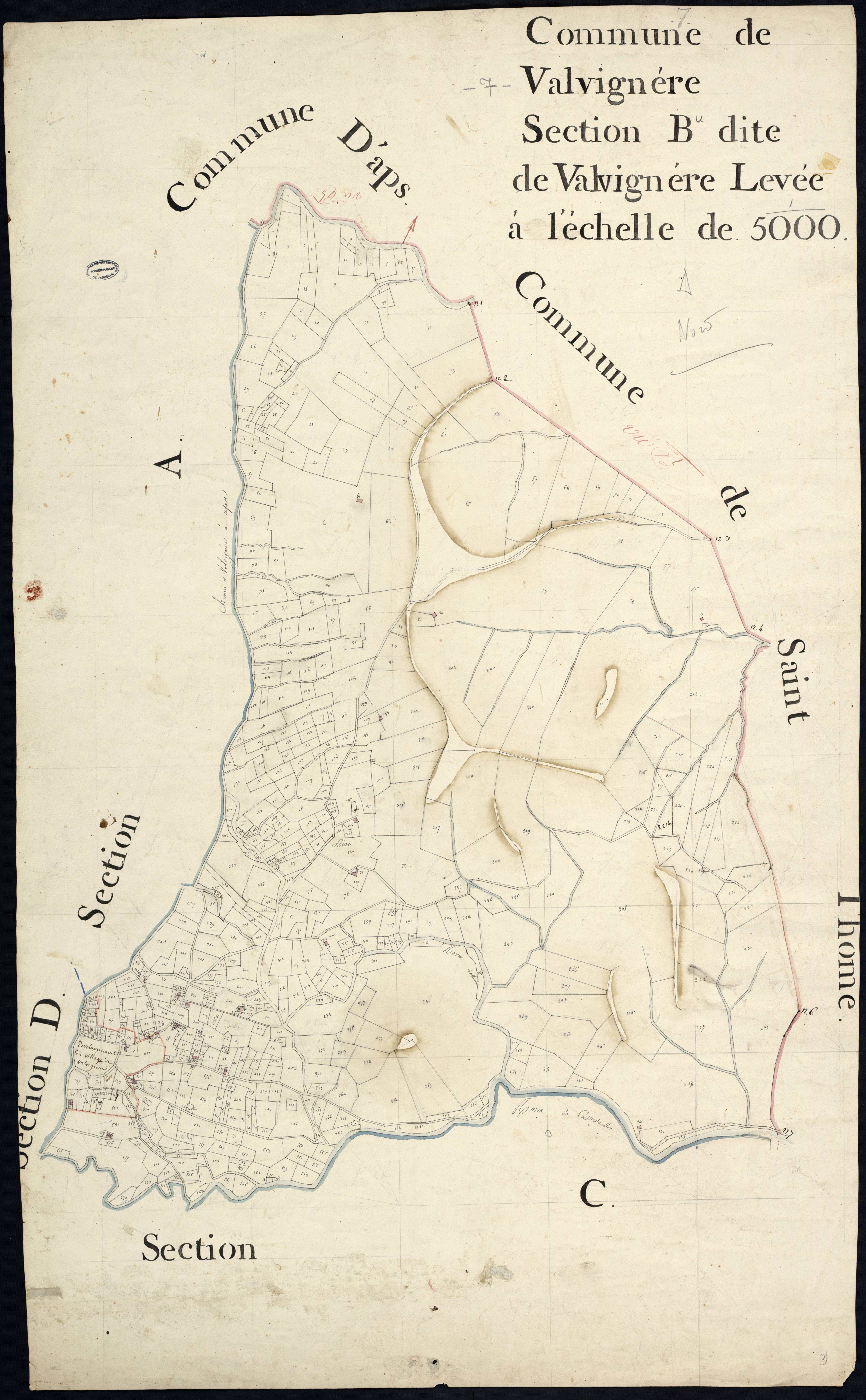 Valvignères - Section B