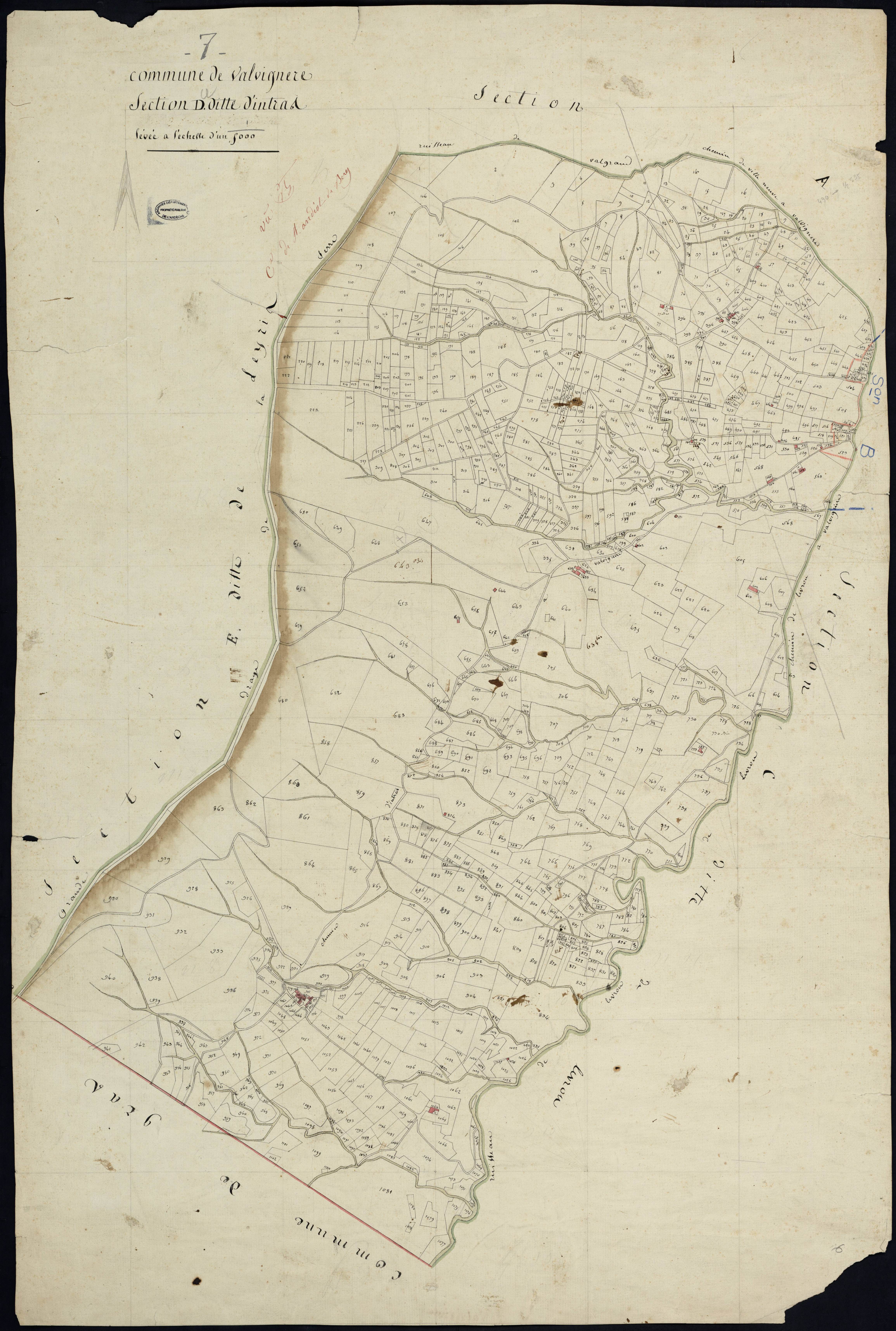 Valvignères - Section D