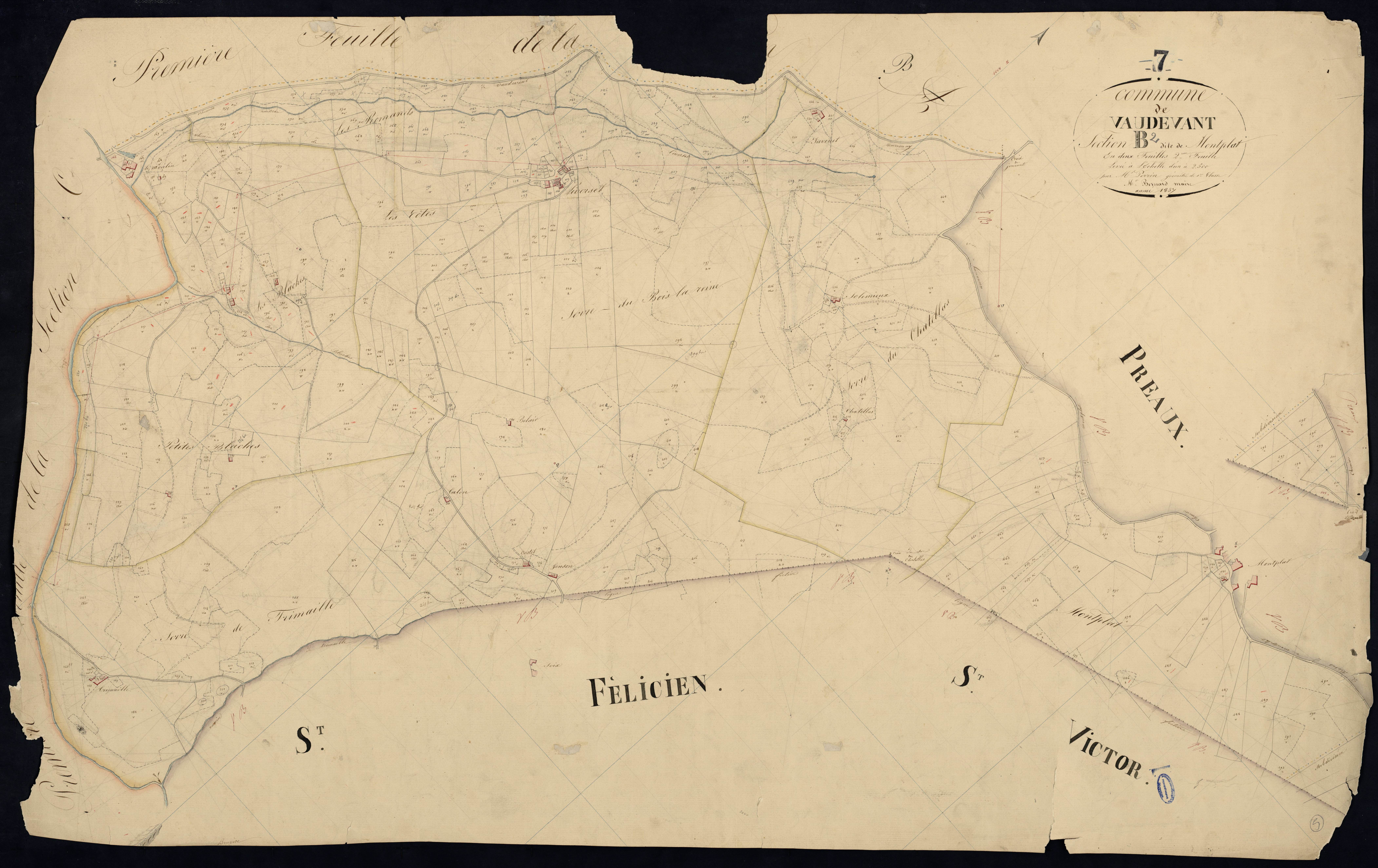 Vaudevant - Section B - Feuillet 2