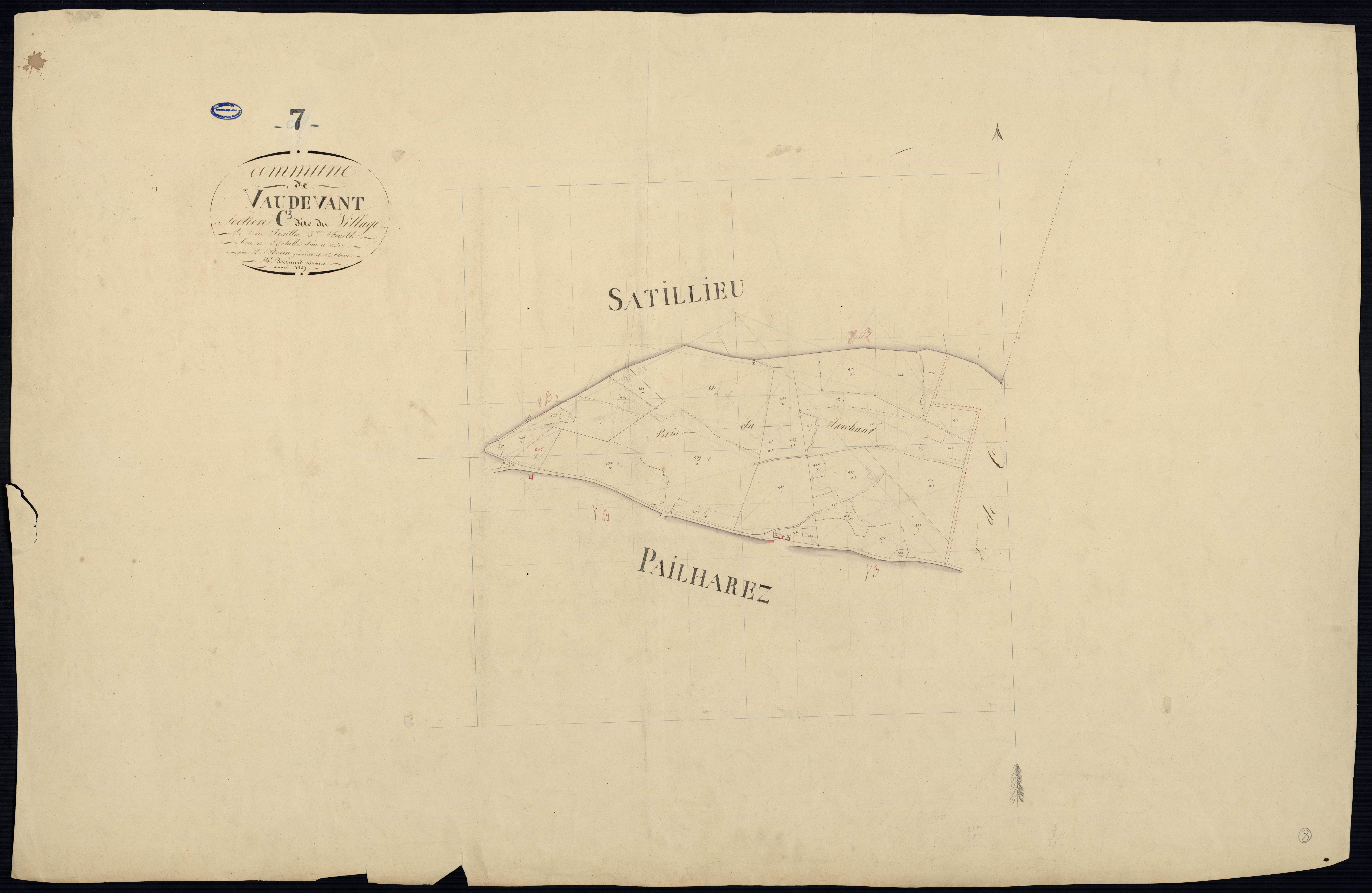 Vaudevant - Section C - Feuillet 3