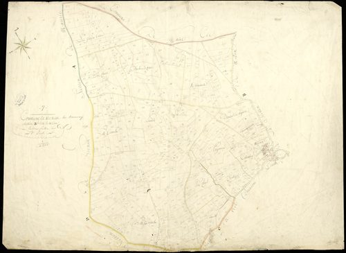 Vernosc-lès-Annonay - Section B - Feuillet 1