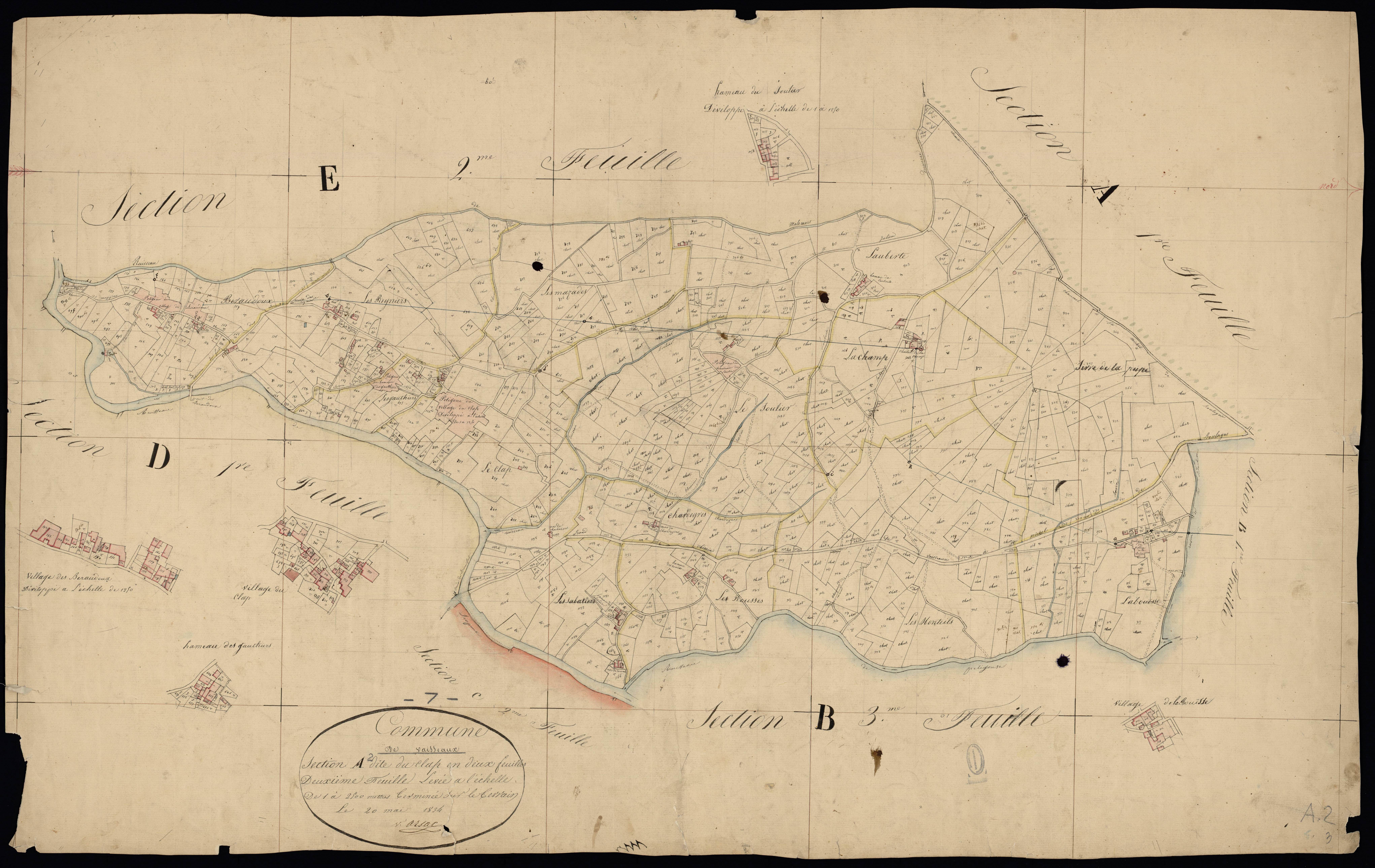 Vesseaux - Section A - Feuillet 2