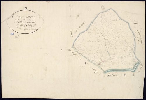 Villevocance - Section A - Feuillet 3