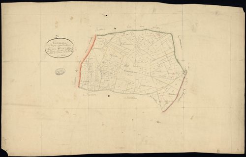Vinzieux - Section B - Feuillet 1