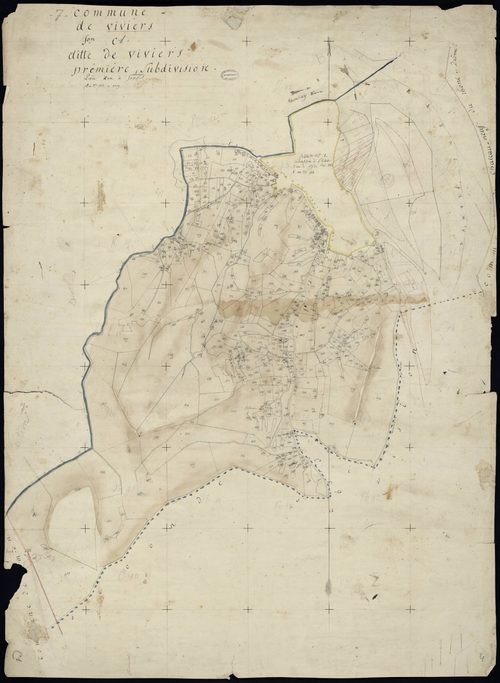 Viviers - Section C - Feuillet 1