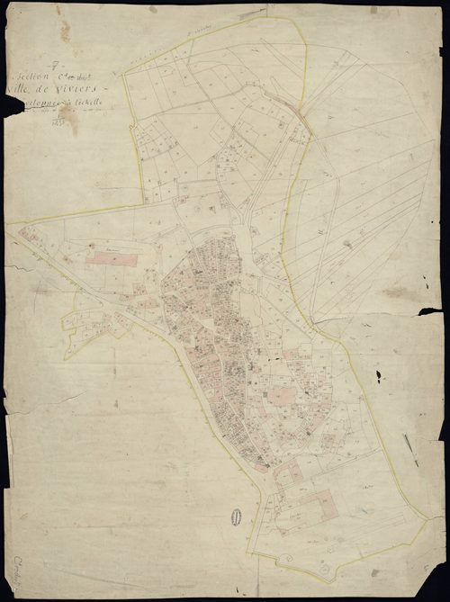 Viviers - Section C - Feuillet 1