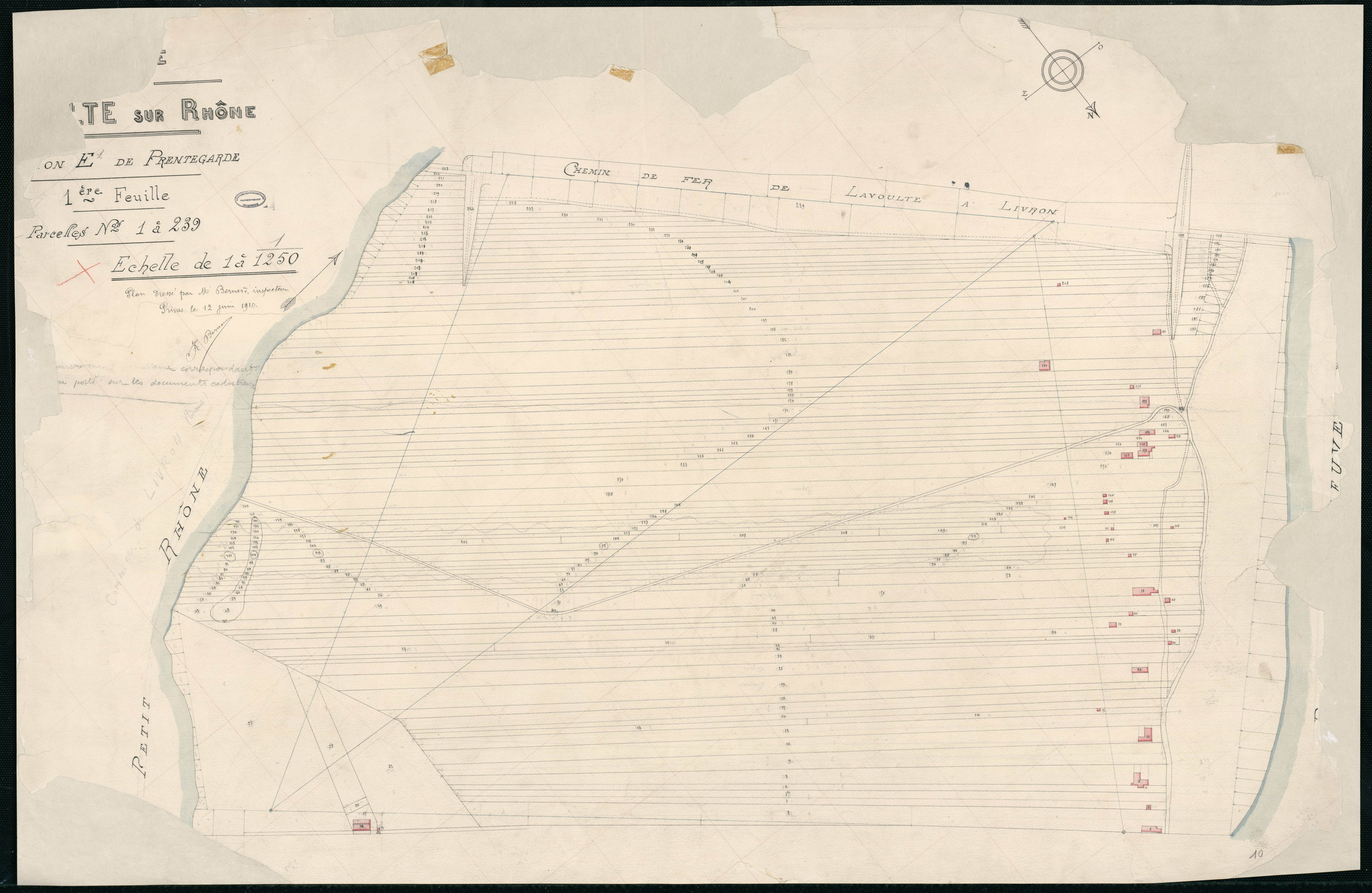 La Voulte-sur-Rhône - Section E - Feuillet 1