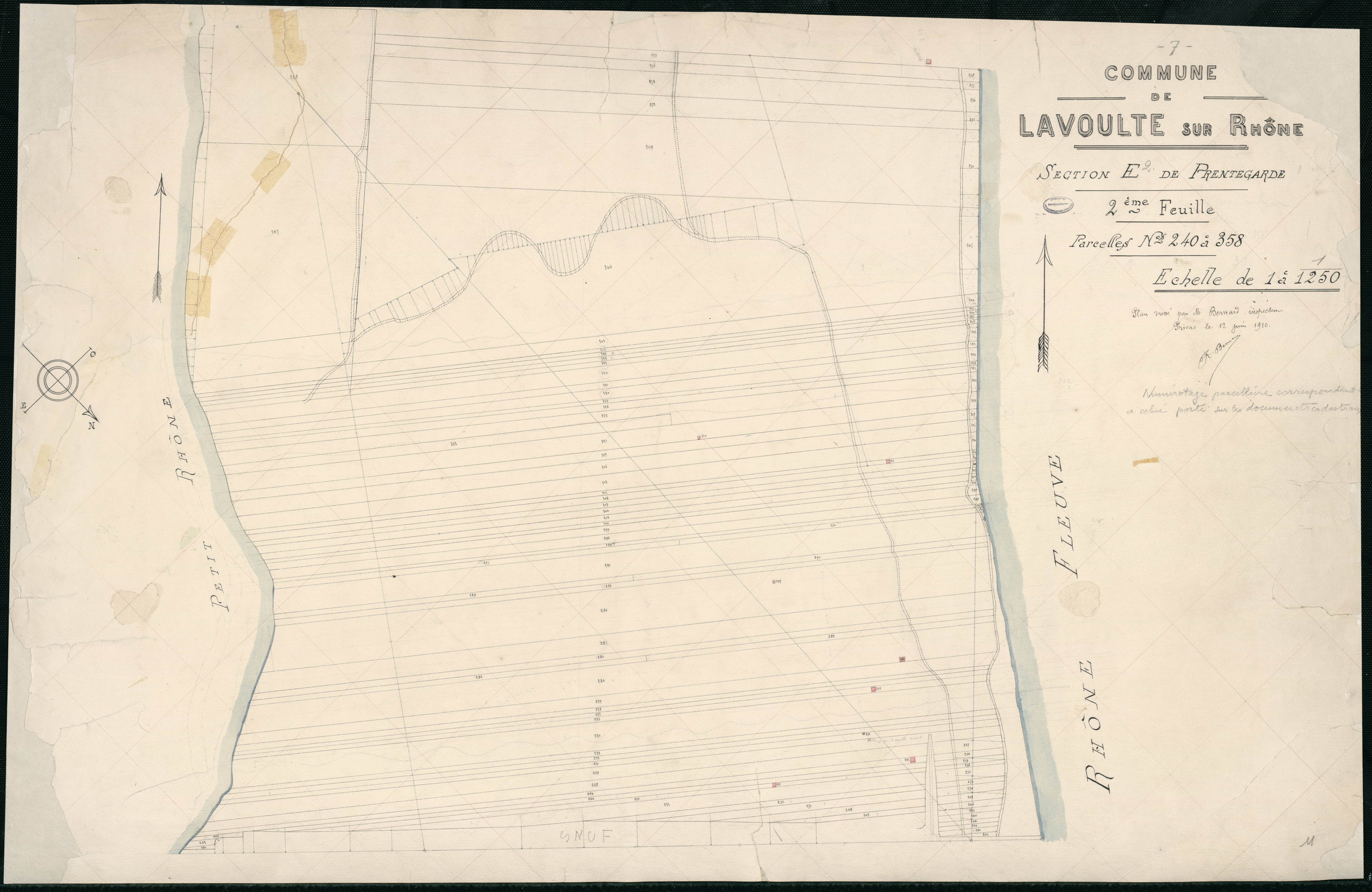 La Voulte-sur-Rhône - Section E - Feuillet 2