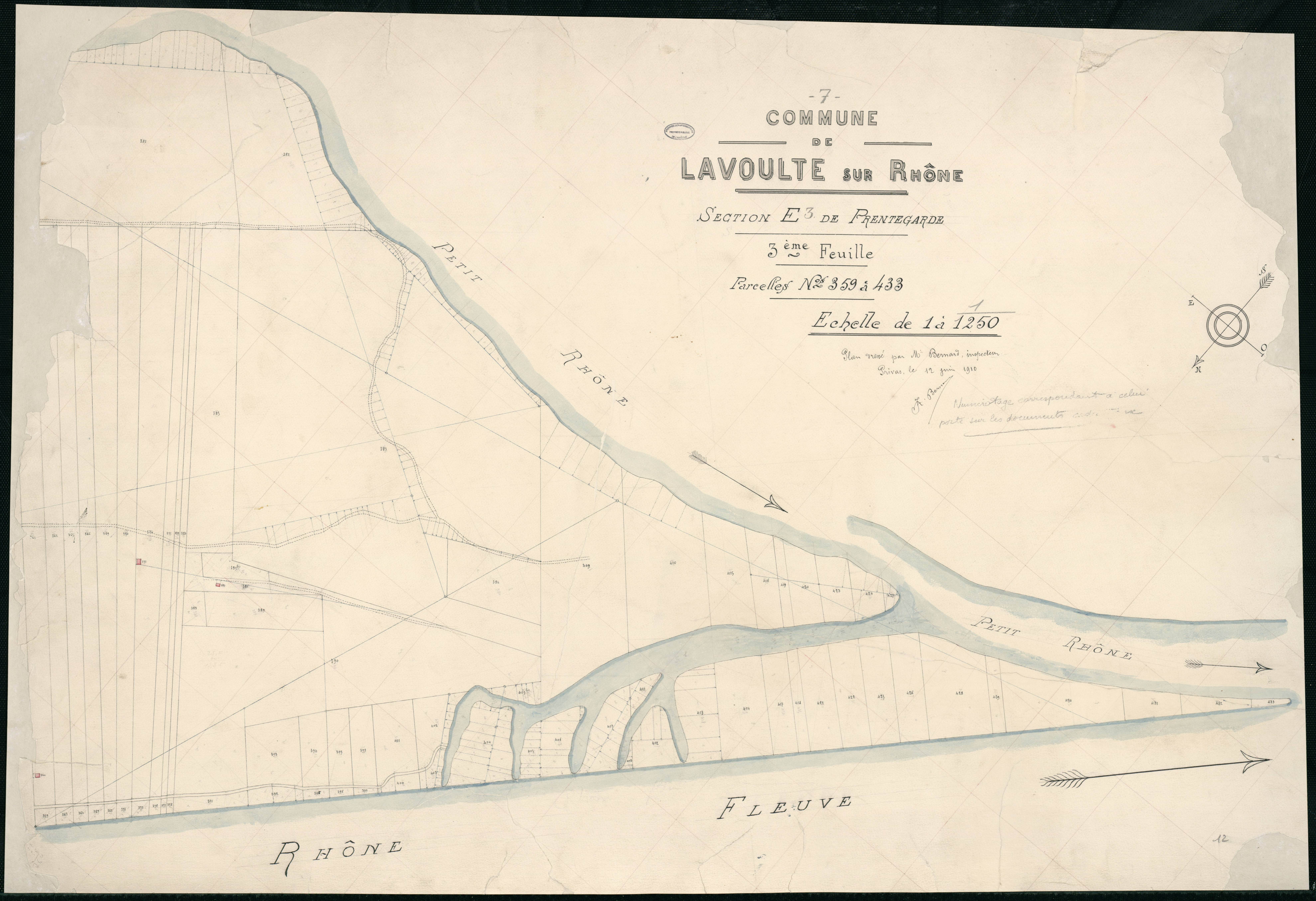 La Voulte-sur-Rhône - Section E - Feuillet 3