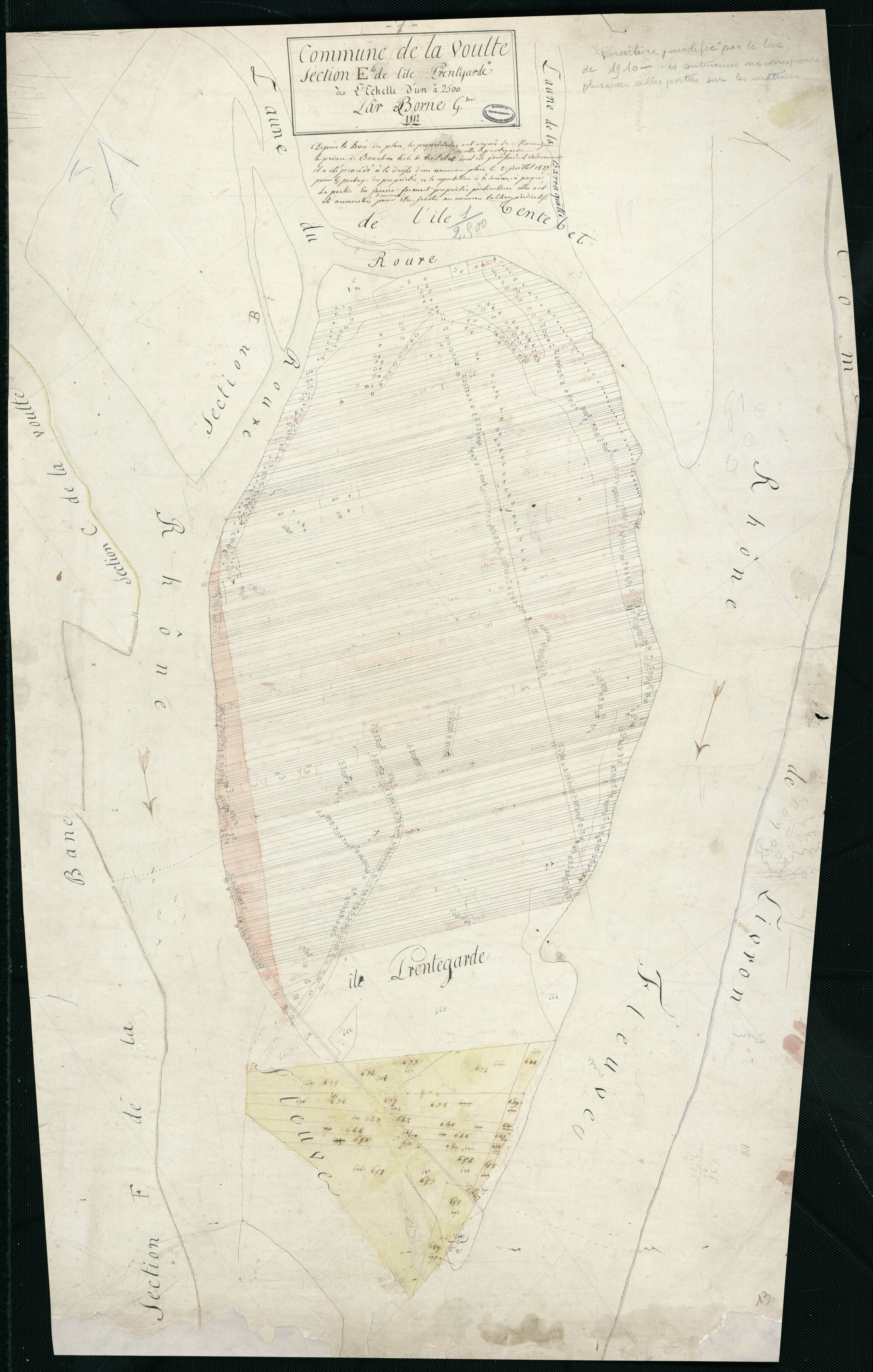 La Voulte-sur-Rhône - Section E - Feuillet 4