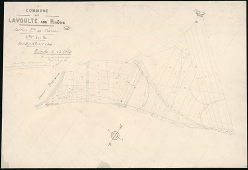 La Voulte-sur-Rhône - Section B - Feuillet 2