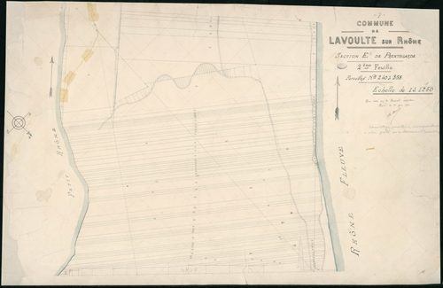 La Voulte-sur-Rhône - Section E - Feuillet 2
