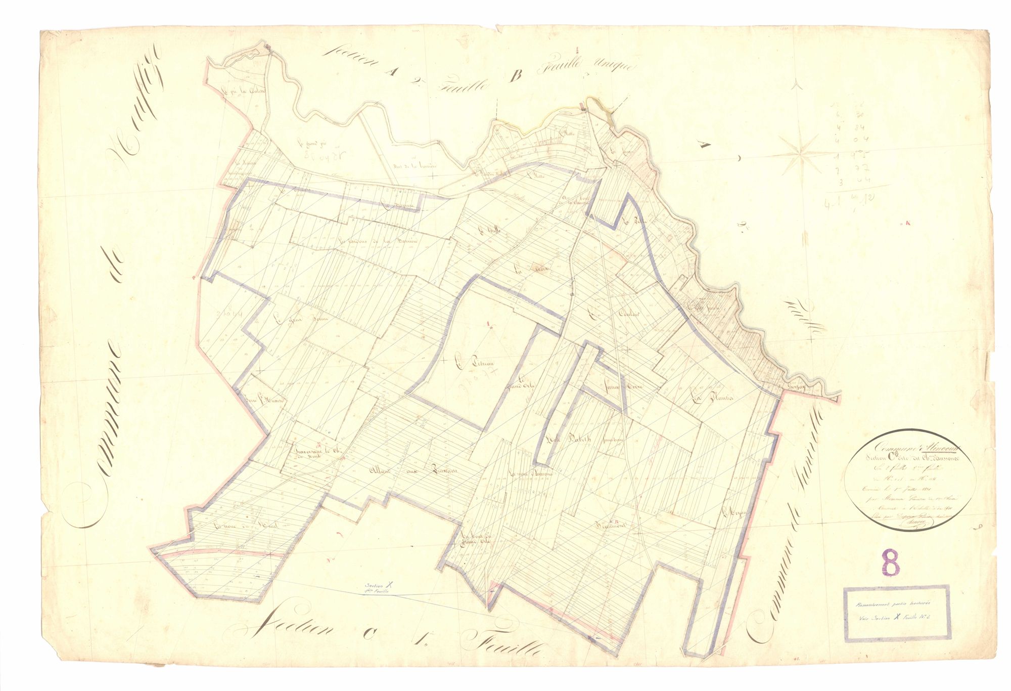 Alincourt - Le Chemin d'Aussonce