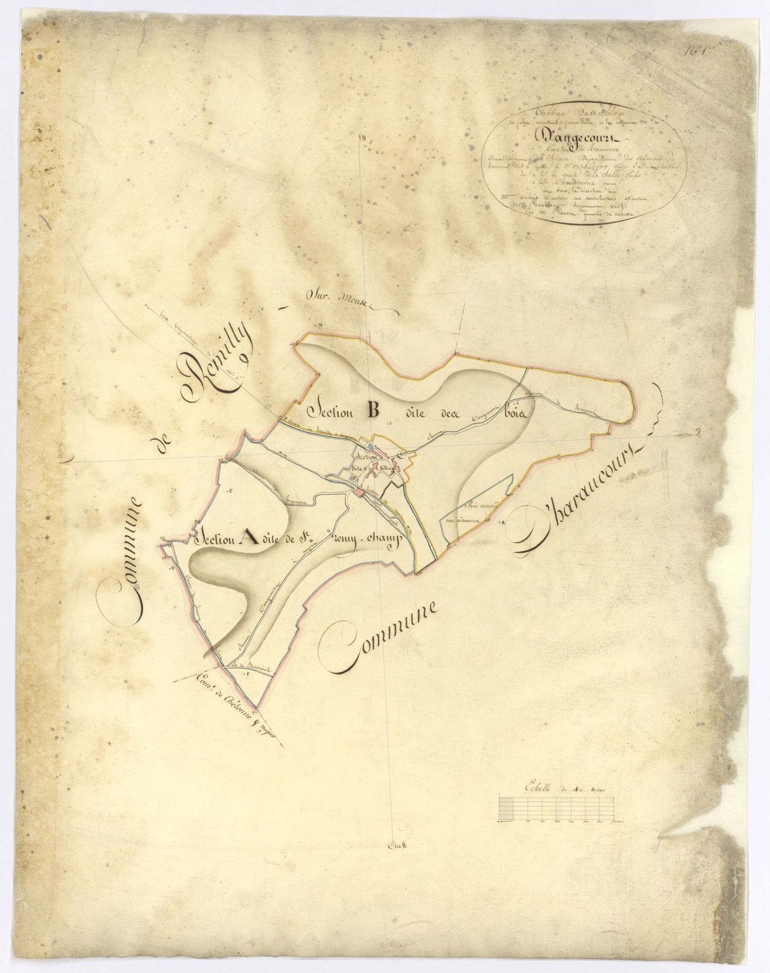 Angecourt - Tableau d'assemblage