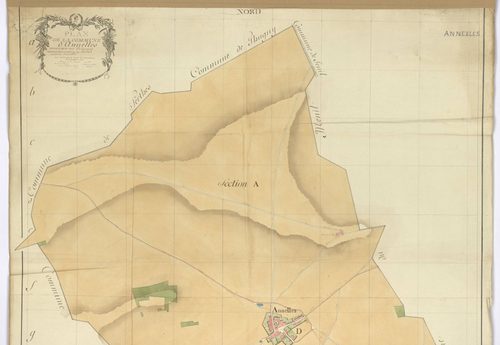 Annelles - Plan de la commune