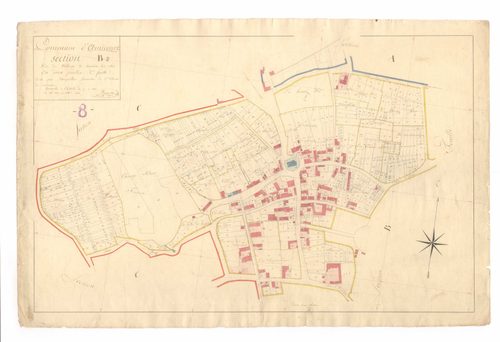 Arnicourt - Le Village et derrière les clos