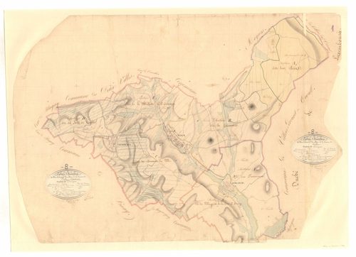 Auflance - Tableau d'assemblage d'Auflance et Puilly-et-Charbeaux