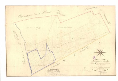 Aussonce - Les Chemins d'Alincourt et de Juniville