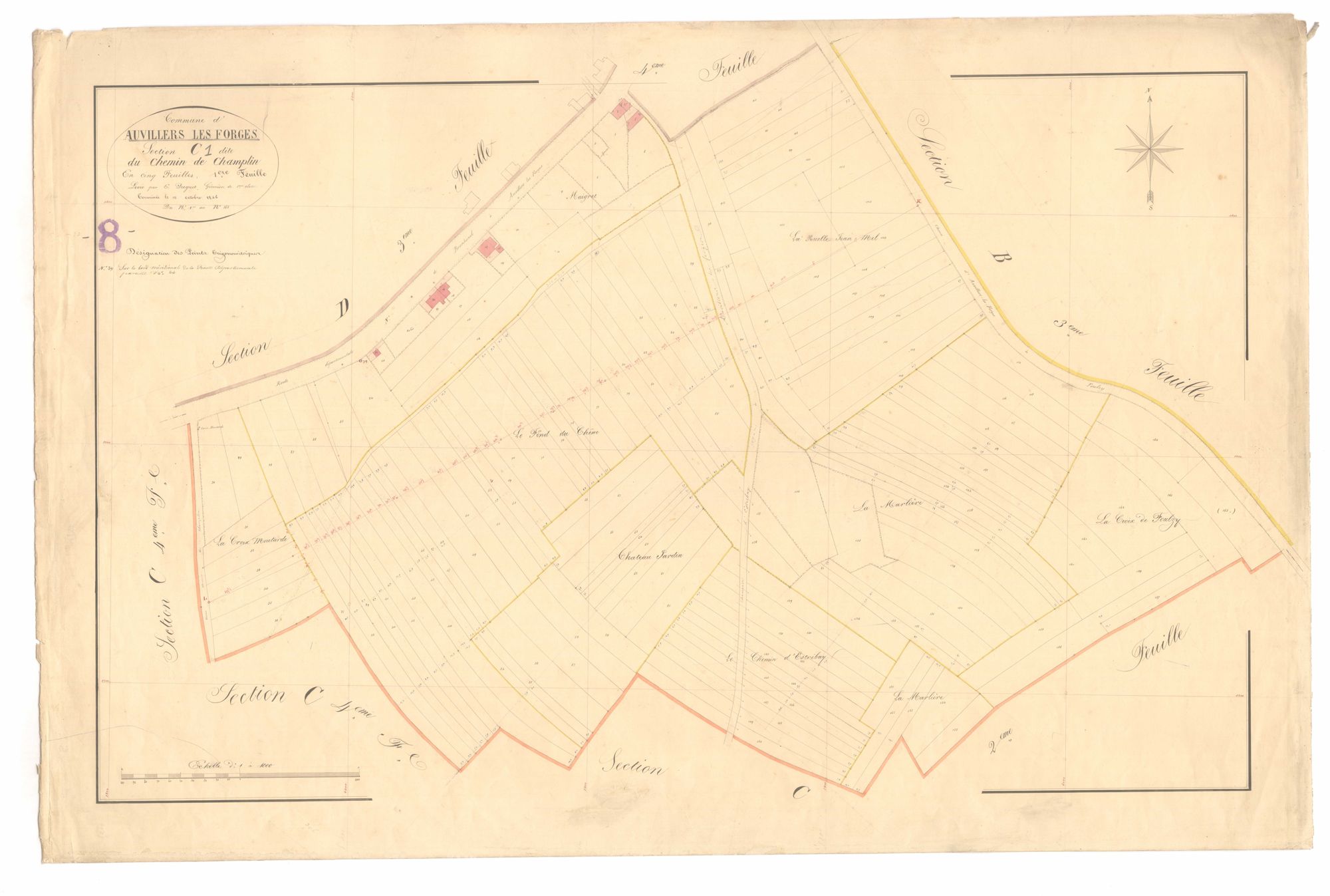 Auvillers-les-Forges - Le Chemin de Champlin