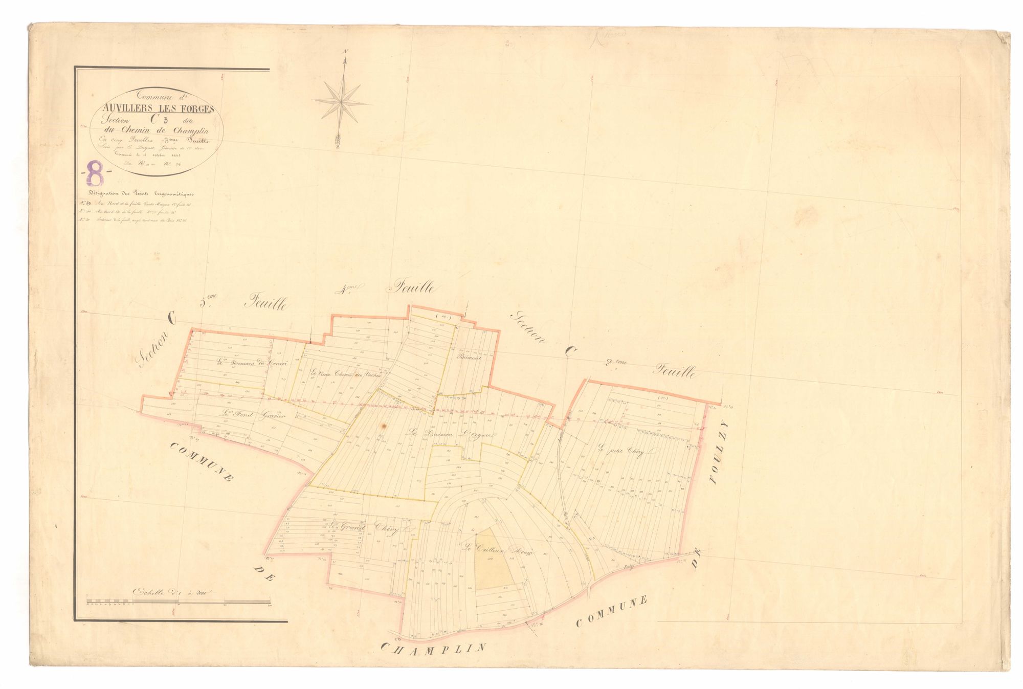Auvillers-les-Forges - Le Chemin de Champlin