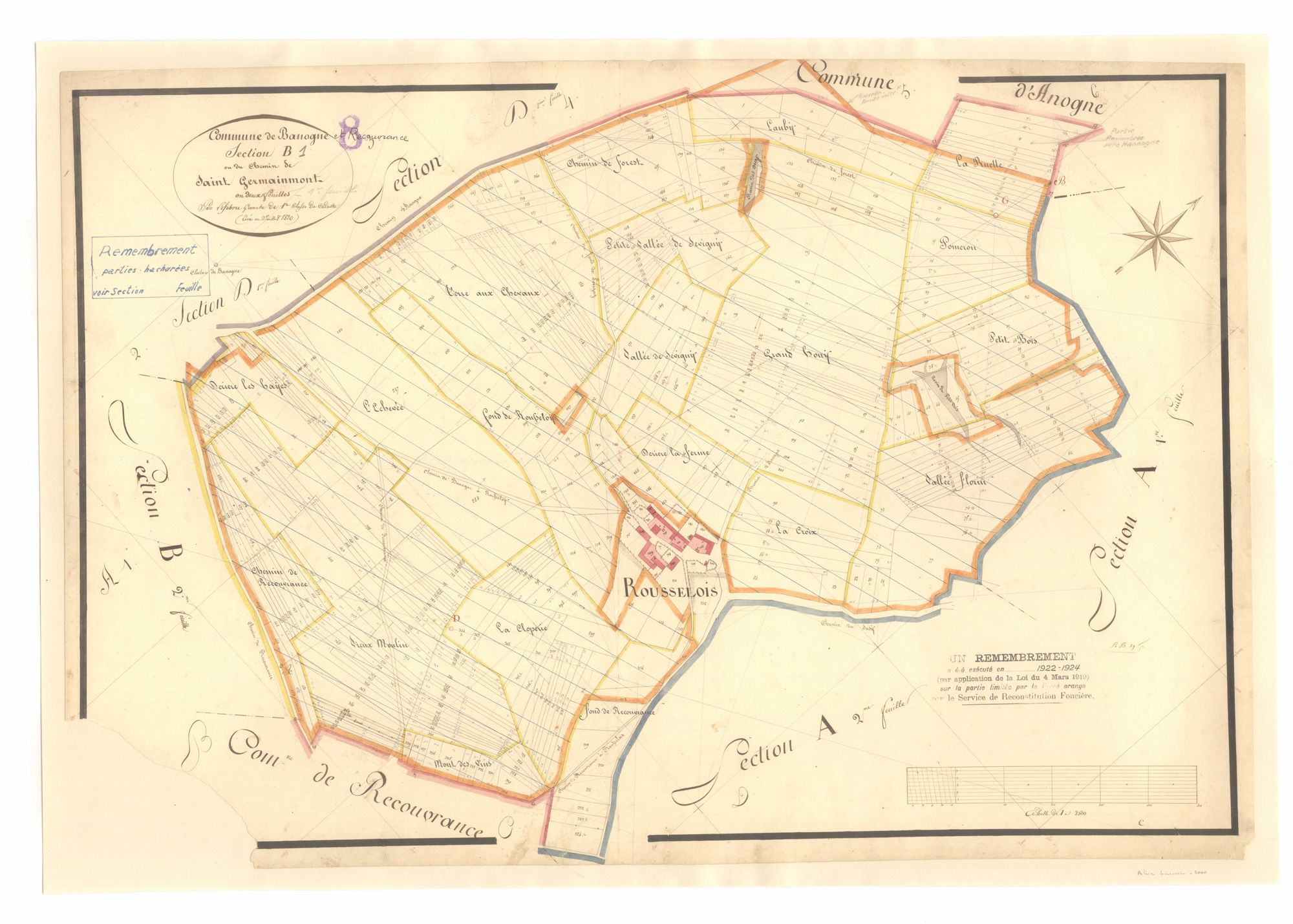 Banogne-Recouvrance - Le Chemin de Saint-Germainmont