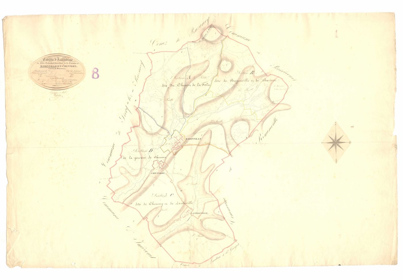 Bayonville - Tableau d'assemblage