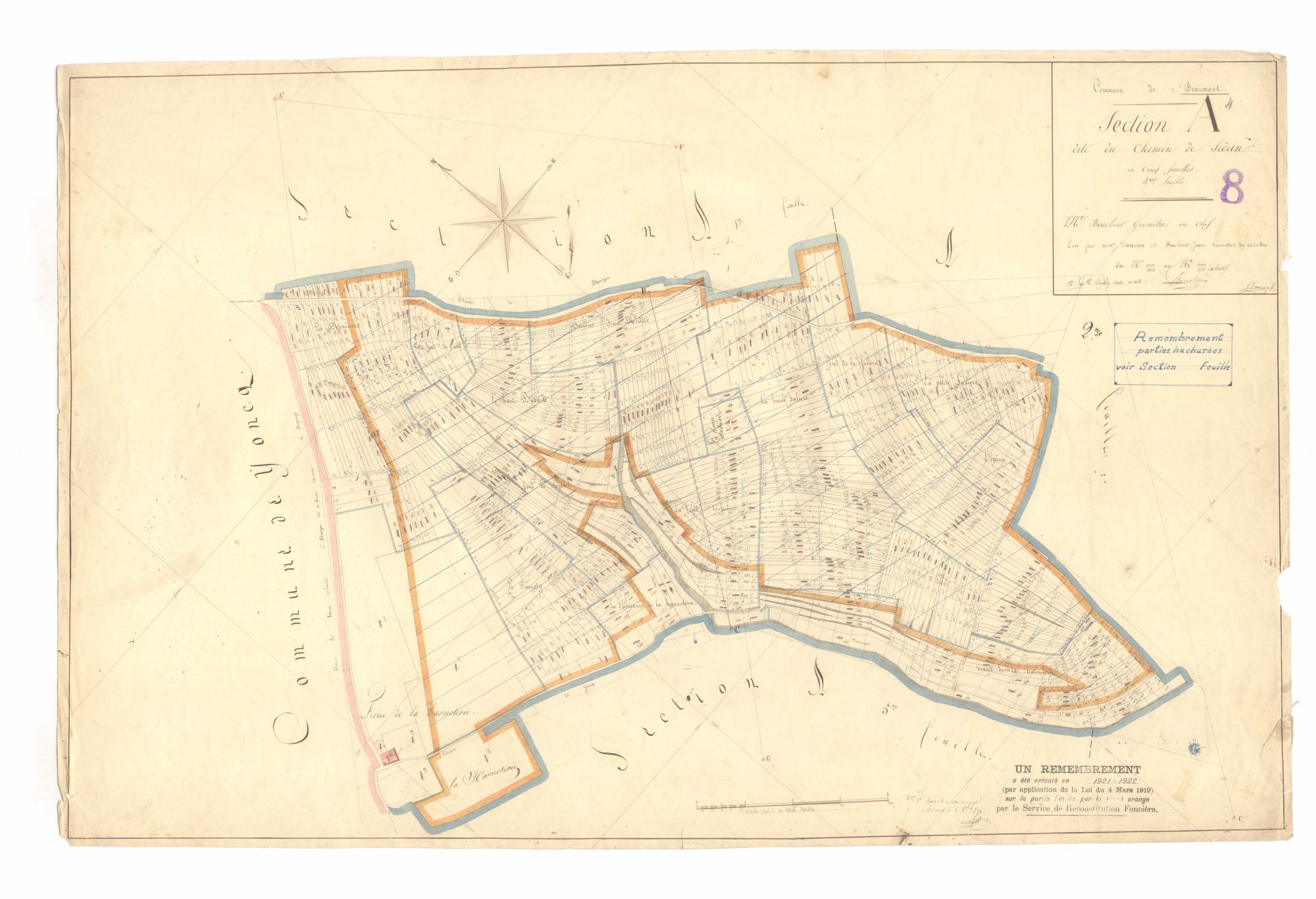 Beaumont-en-Argonne - Le Chemin de Sedan