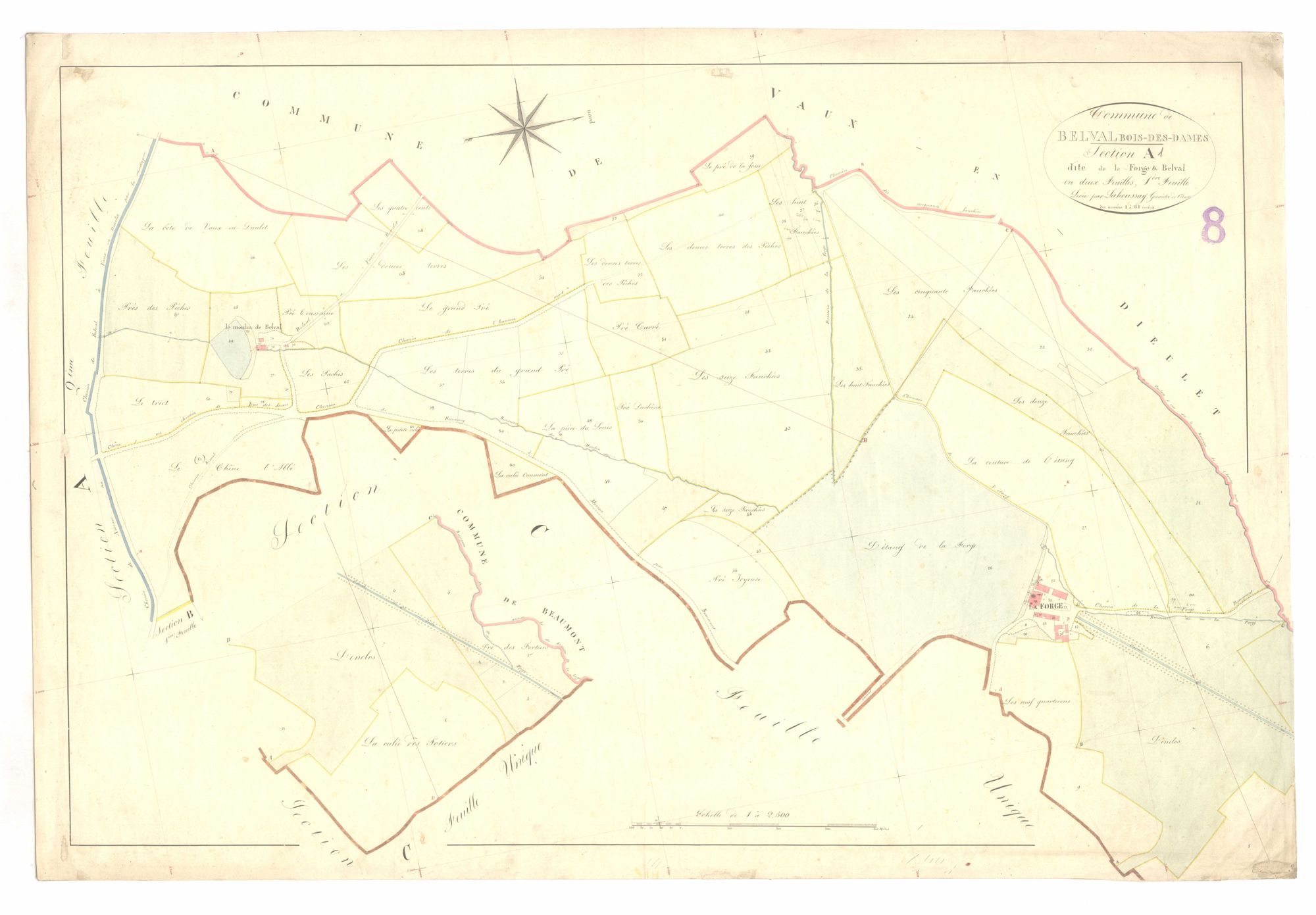 Belval-Bois-des-Dames - La Forge et Belval