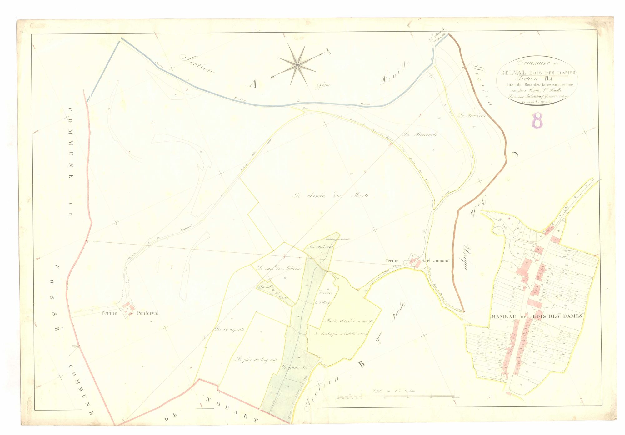 Belval-Bois-des-Dames - Le Bois des Dames et Montre-tems