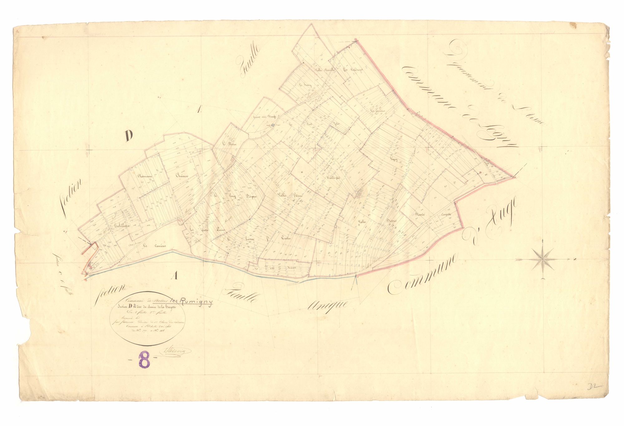Bossus-lès-Rumigny - Le Chemin de la Hayette