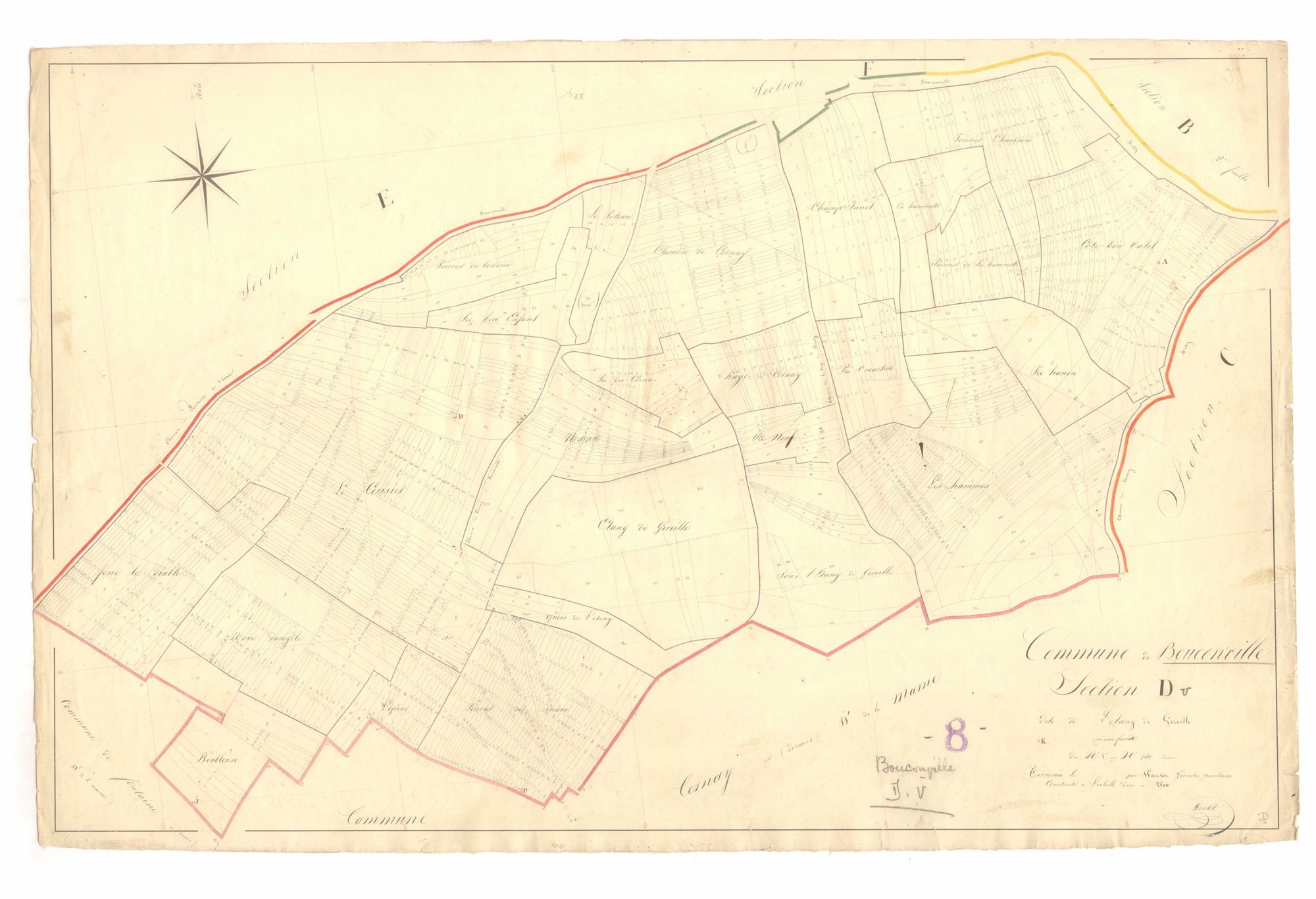Bouconville - L'Etang de Gerville