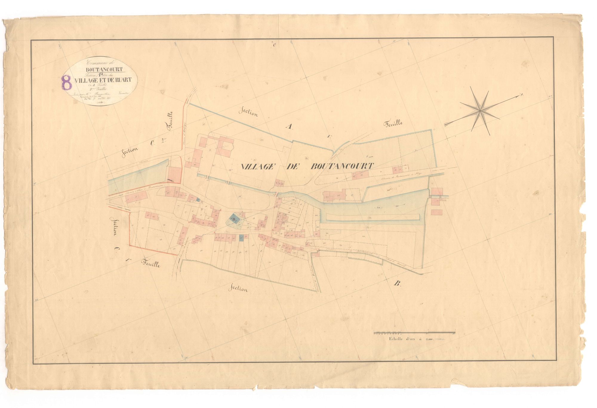 Boutancourt - Le Village et le Ruart