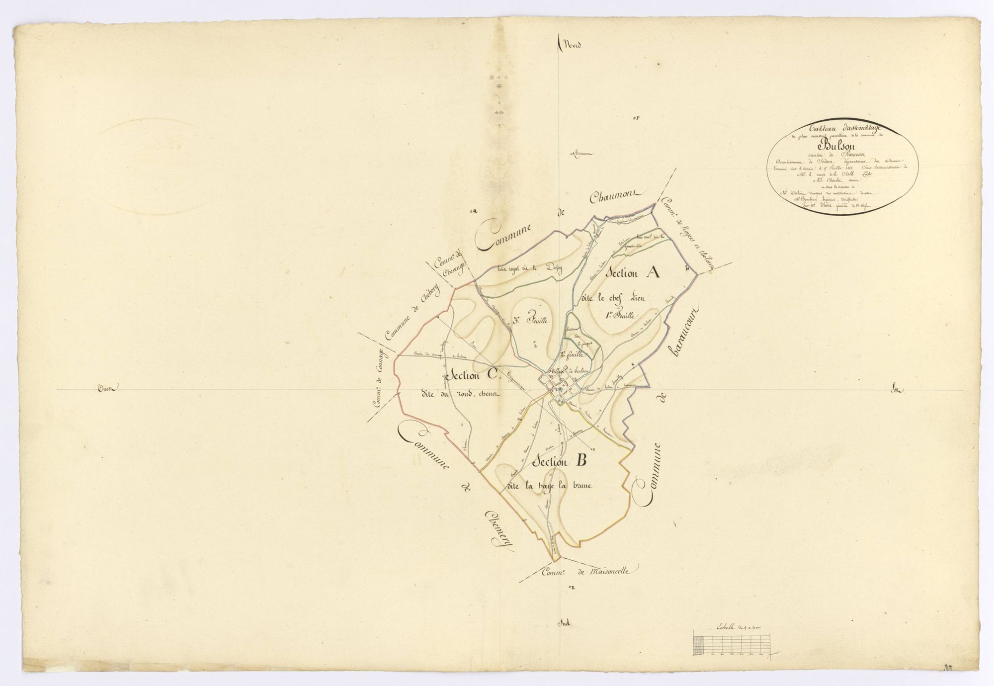 Bulson - Tableau d'assemblage