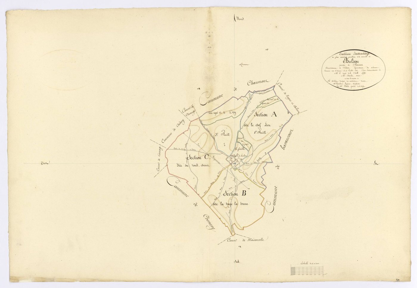 Bulson - Tableau d'assemblage