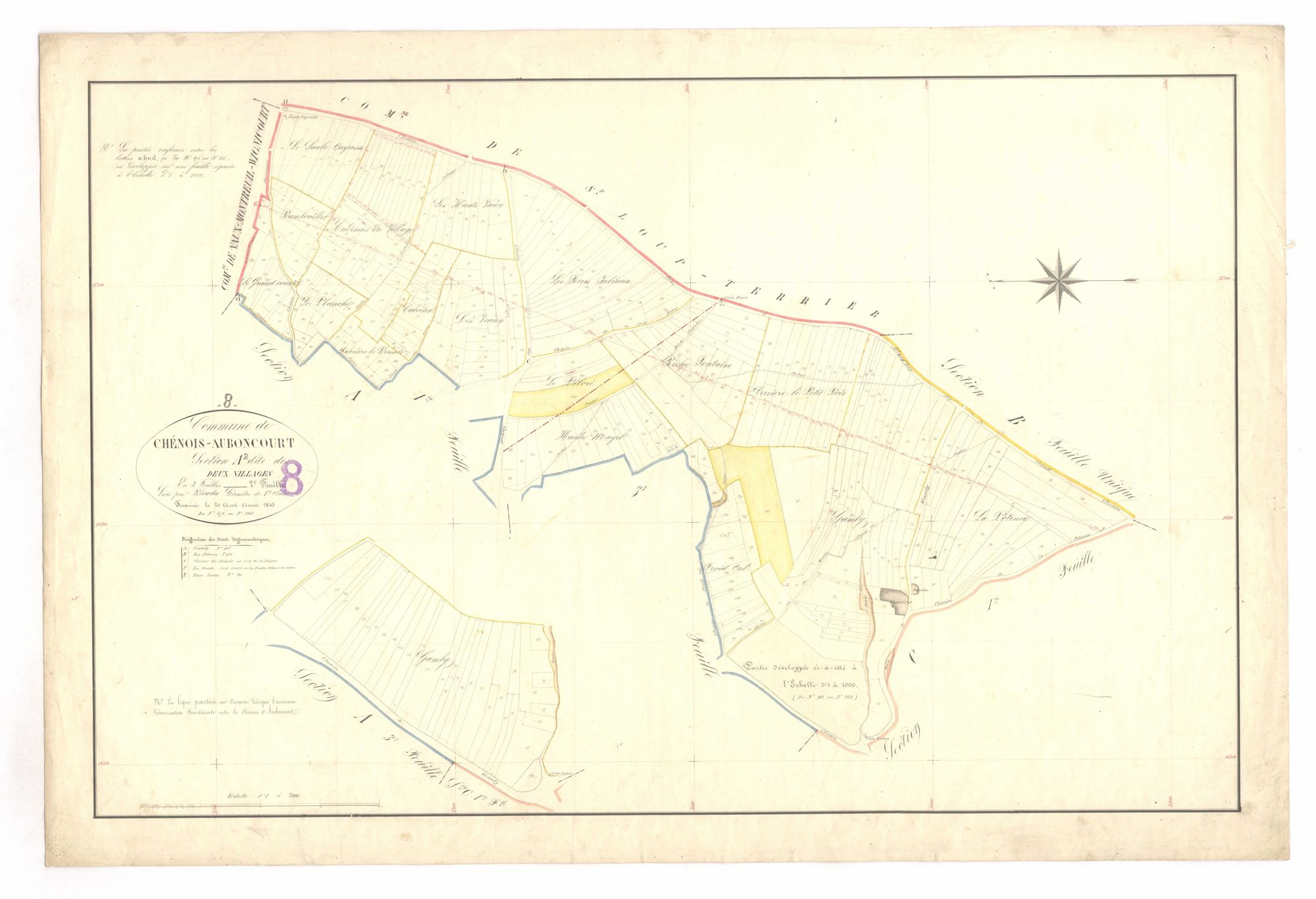 Chesnois-Auboncourt - Les Deux Villages