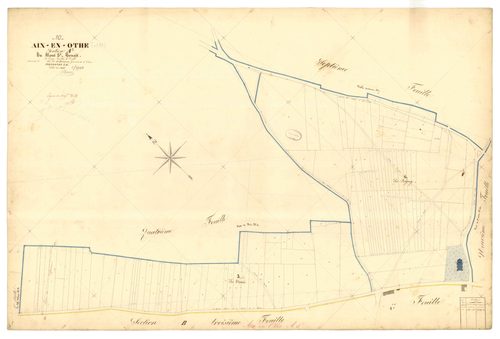 Aix-en-Othe, section A dite du mont Saint Benoit, feuille n° 5