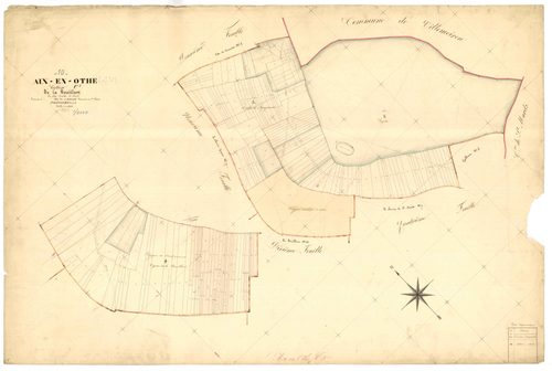 Aix-en-Othe, section C dite de la bouillant, feuille n° 3