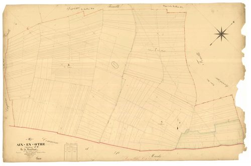 Aix-en-Othe, section C dite de la bouillant, feuille n° 4