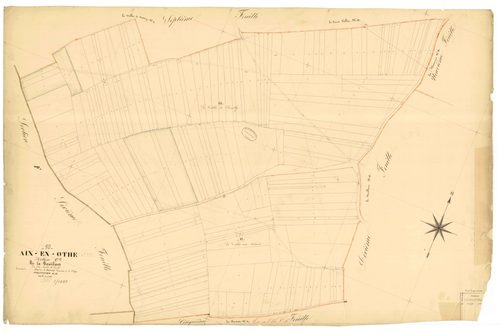 Aix-en-Othe, section C dite de la bouillant, feuille n° 6