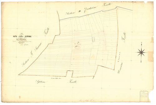 Aix-en-Othe, section C dite de la bouillant, feuille n° 8